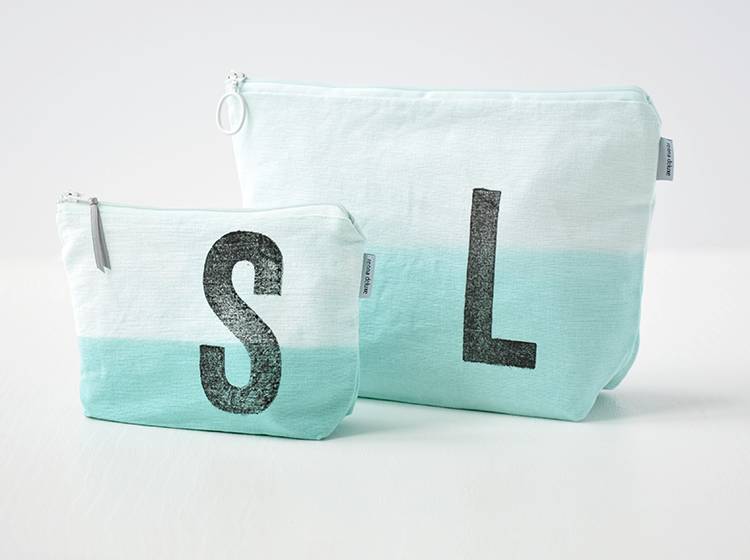 Renna Deluxe Kulturtasche MINT mit Monogramm personalisiert Bis zu 60% Rabatt