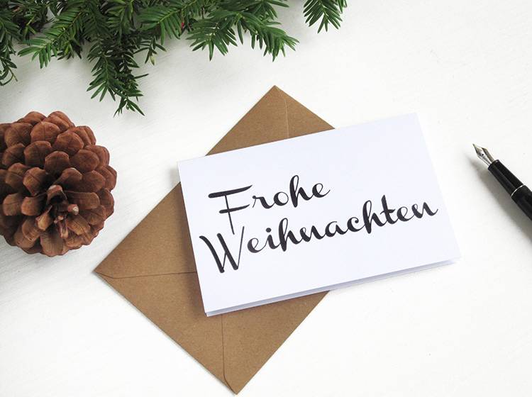 Renna Deluxe Frohe Weihnachten // Klappkarte Outlet