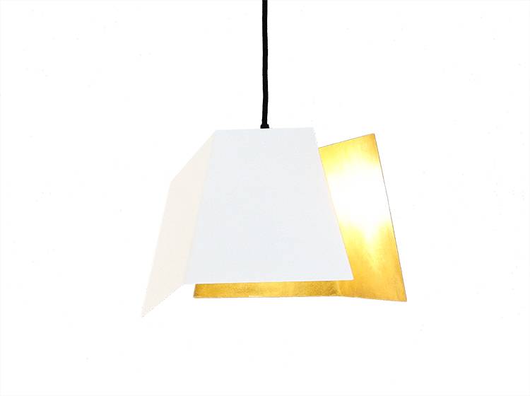 Renna Deluxe Falter // Pendelleuchte mit 24 Karat GOLD Tiefpreis