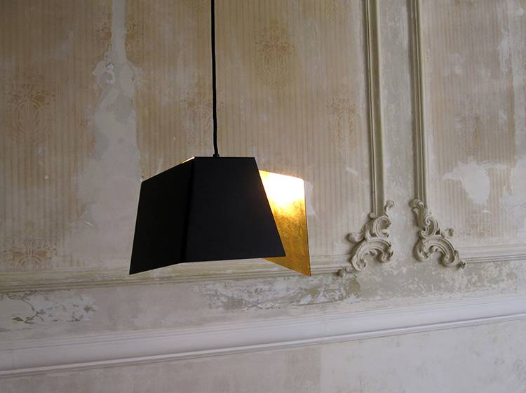 Renna Deluxe Falter // Pendelleuchte mit 24 Karat GOLD Tiefpreis