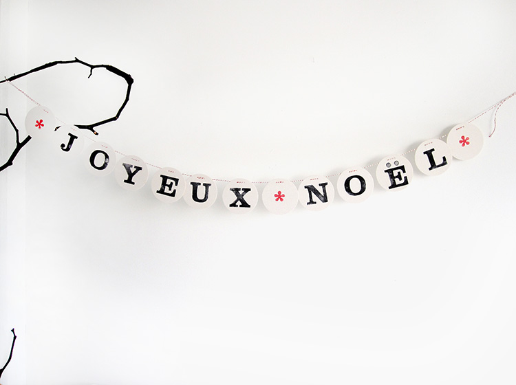 Renna Deluxe JOYEUX NOËL Girlande Online Outlet
