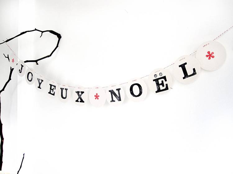 Renna Deluxe JOYEUX NOËL Girlande Online Outlet