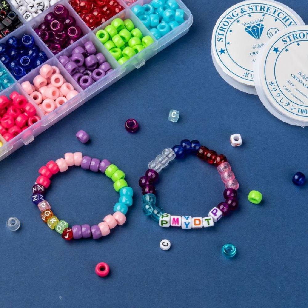 Sadingo Acrylperlen Set mit Aufbewahrungsbox Vierteljährliche Förderung