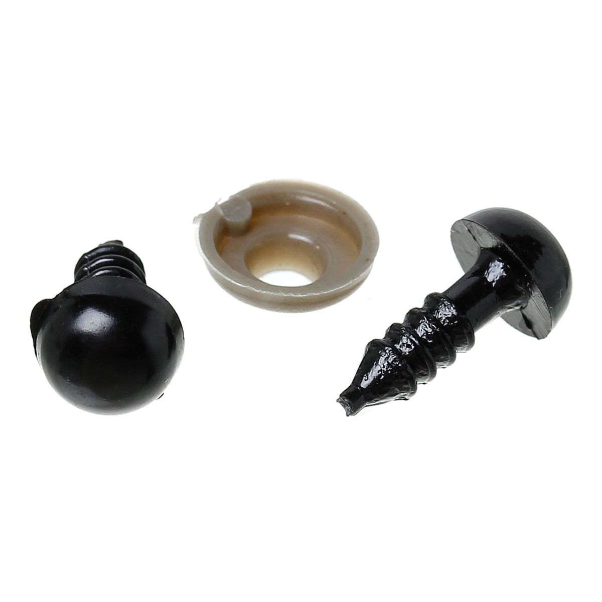 Sadingo Puppenaugen, Teddyaugen - 50 Stk. - Auge Ø 8 mm zollfrei