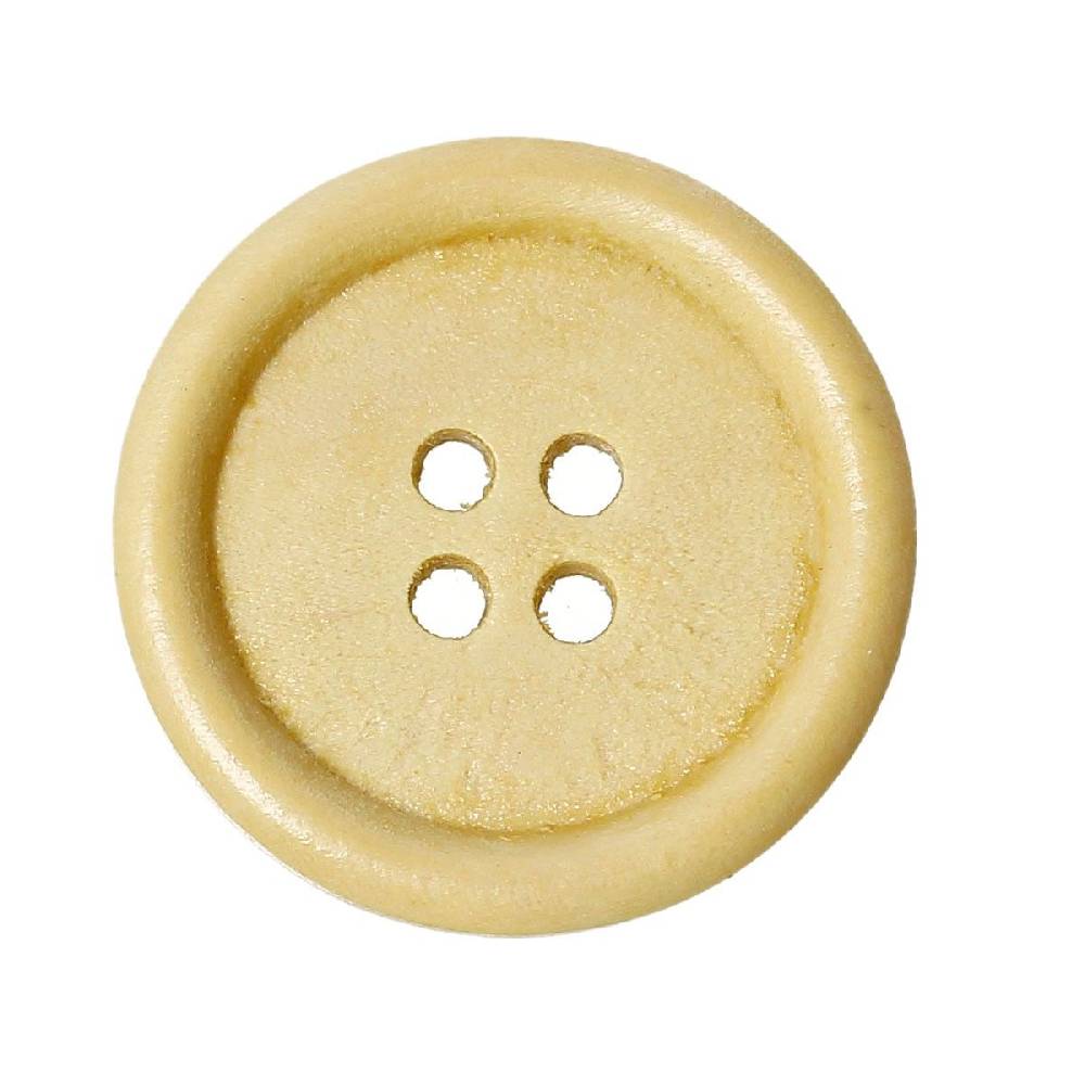 Sadingo Holzknöpfe / 50 Stk. / Ø 2,3 cm Outlet