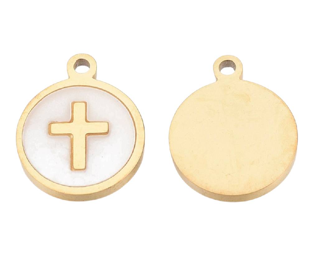 Sadingo Kleine Anhänger Edelstahl, 2 Stück 12x10mm, Motiv wählbar Rabatt