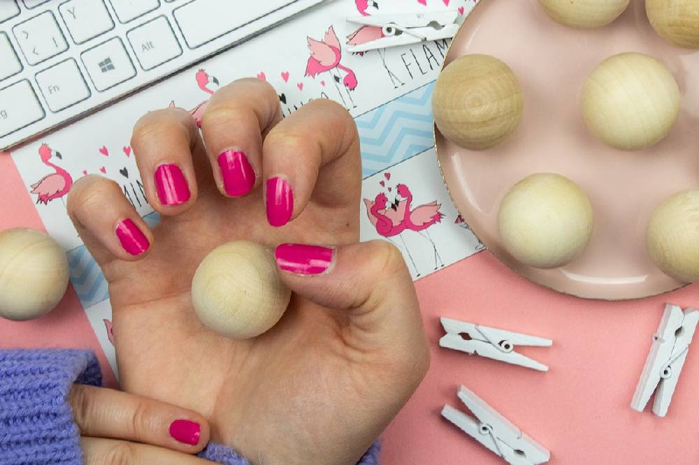 Sadingo Holzperlen ohne Bohrung | Durchmesser nach Wahl Valentinstagsangebot