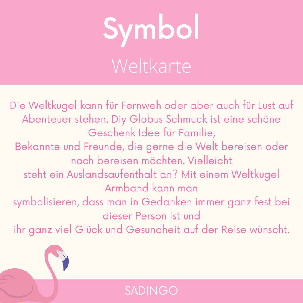 Sadingo Schmuckverbinder Weltkugel | 20 x 15 mm, 10 Stk., Edelstahl Online Outlet