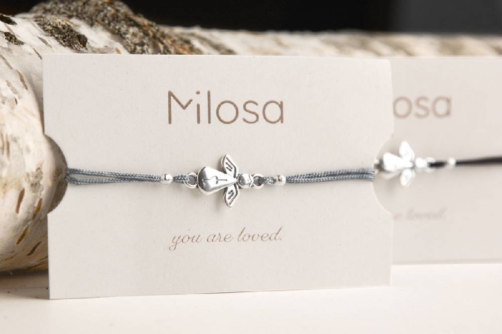 Sadingo Schutzengel Armband Geschenk für Damen (größenverstellbar) Super Sparpreis