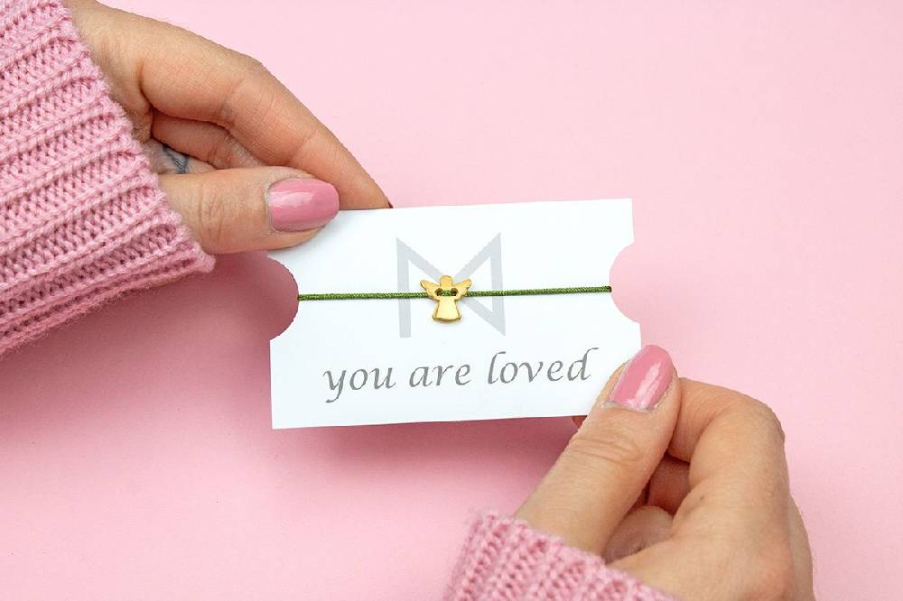 Sadingo Armband Geschenk für Mädchen, Schutzengel Bändchen Letzte 3 Tage