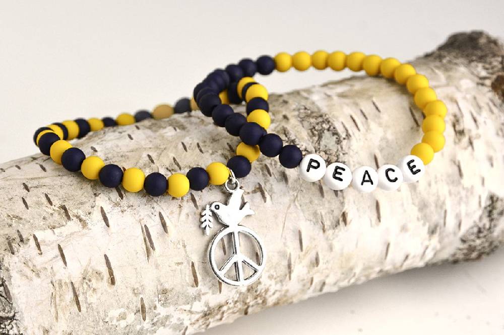 Sadingo Ukraine Armband | blau & gelb JETZT KAUFEN