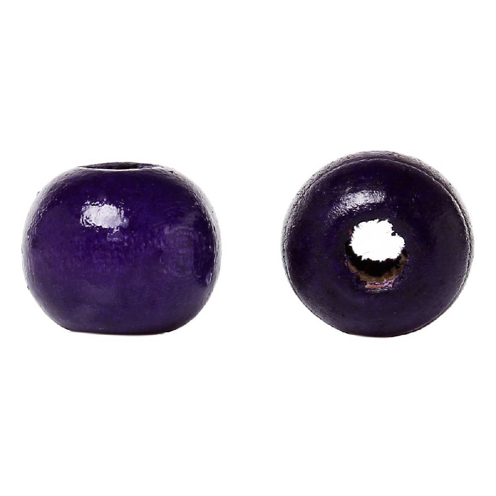 Sadingo Holzperlen bunt, zum auffädeln 200 Stück 10mm Zeitbegrenzte Promotion