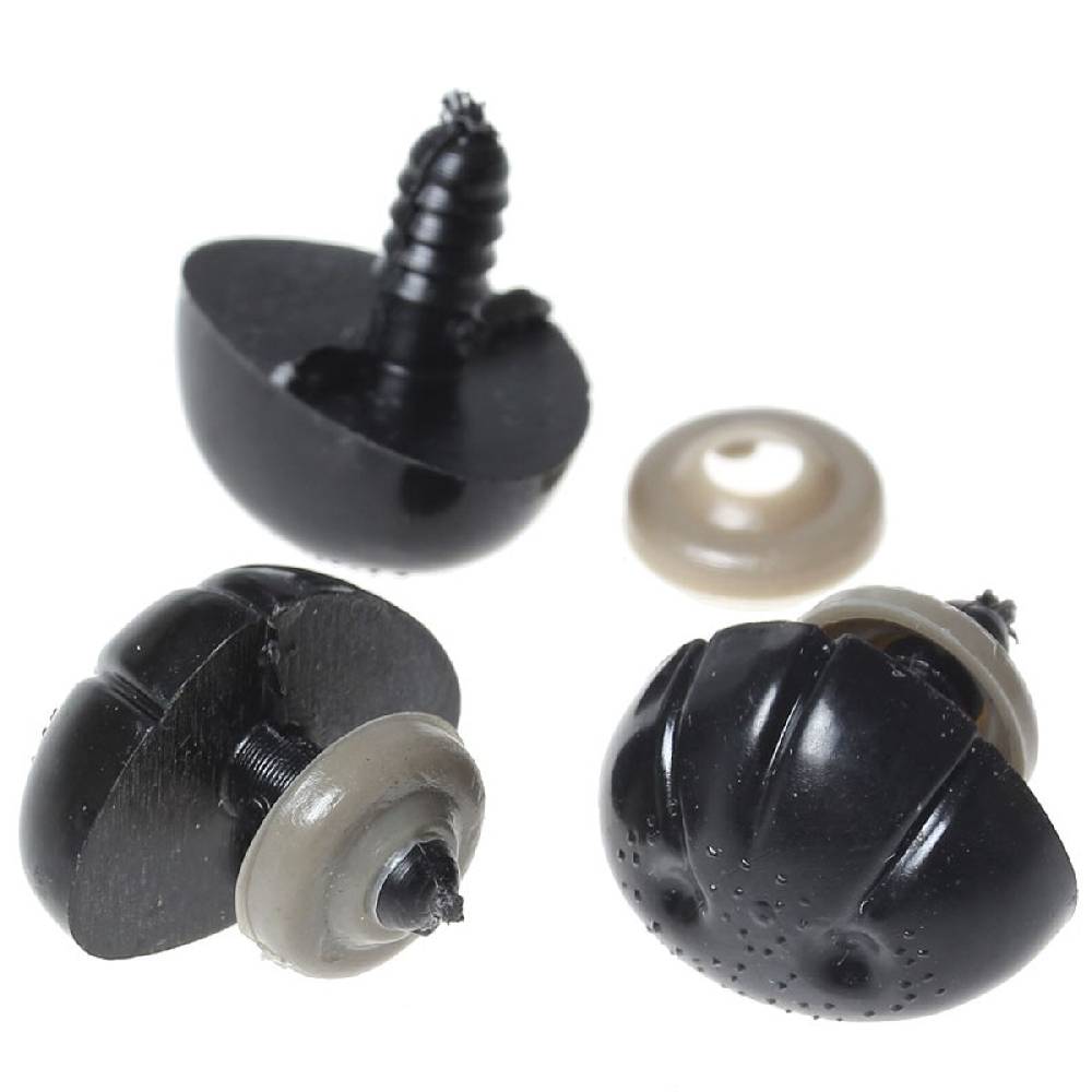 Sadingo Teddynasen Acryl, zum Basteln, 25 Stück 23 x 17 mm Weihnachtsangebot