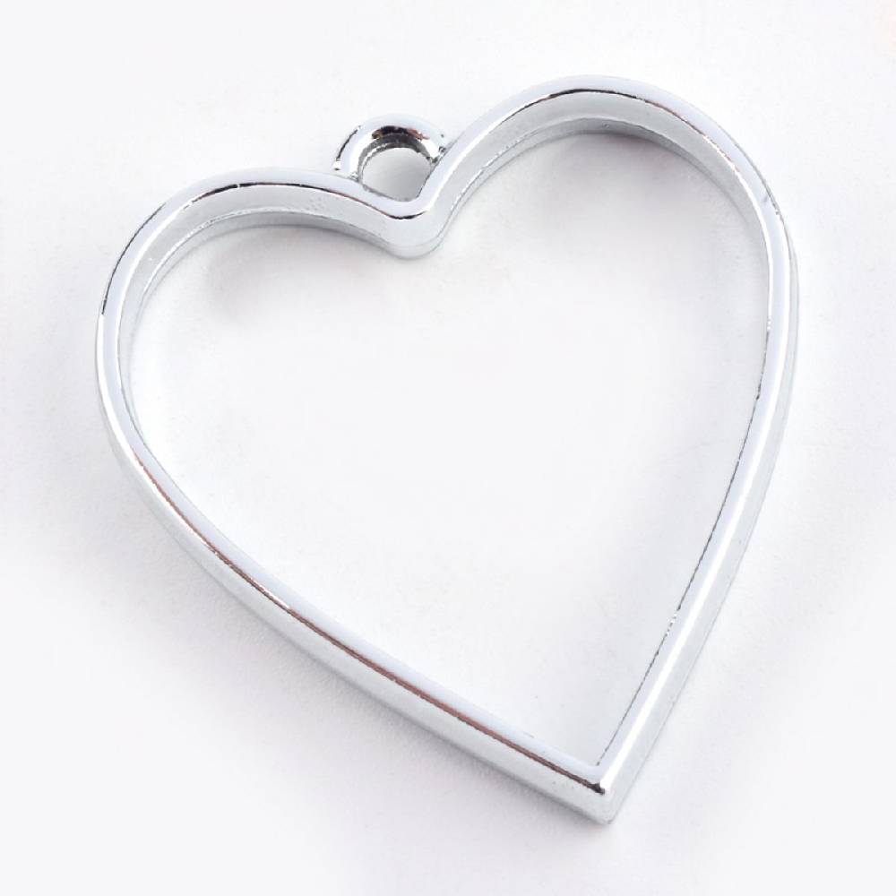 Sadingo Schmuckanhänger Herz - 10 Stück - 34 x 30 mm Zeitlich begrenztes Angebot