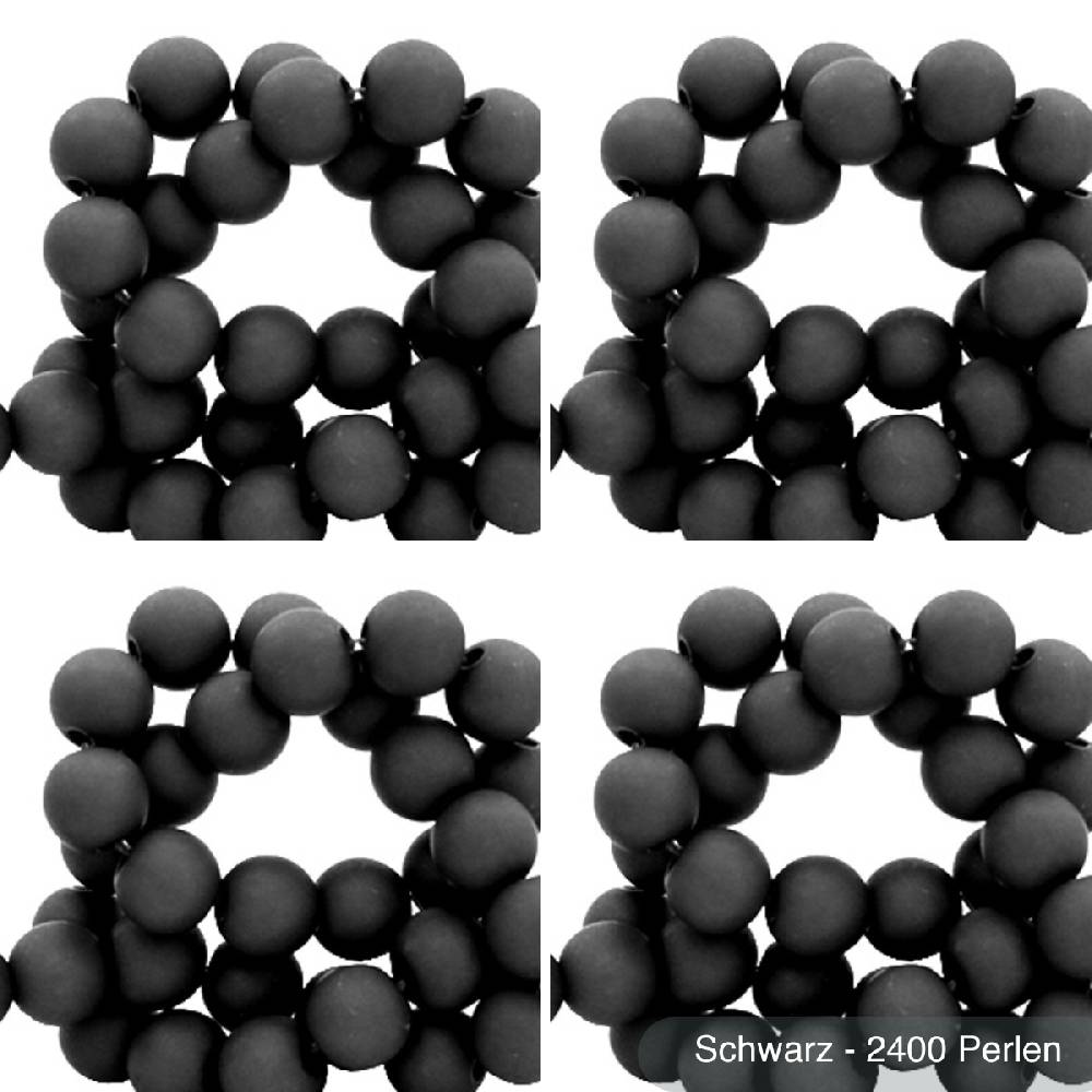 Sadingo Acrylperlen matt | 600-2400 Stück, 6mm Sonderangebote