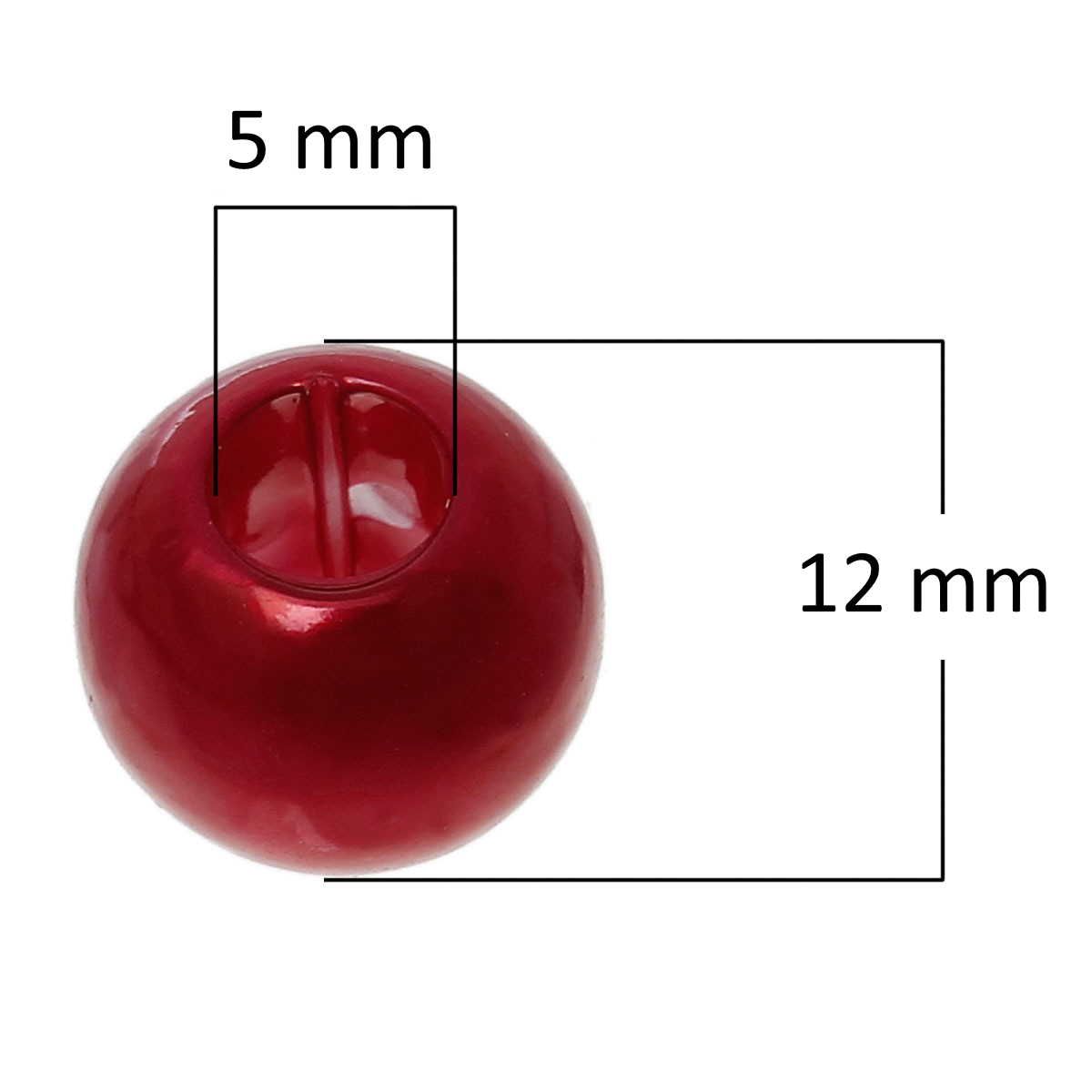 Sadingo Acrylperlen Bunt | 100 Stück, 12mm Bis zu 65% Rabatt