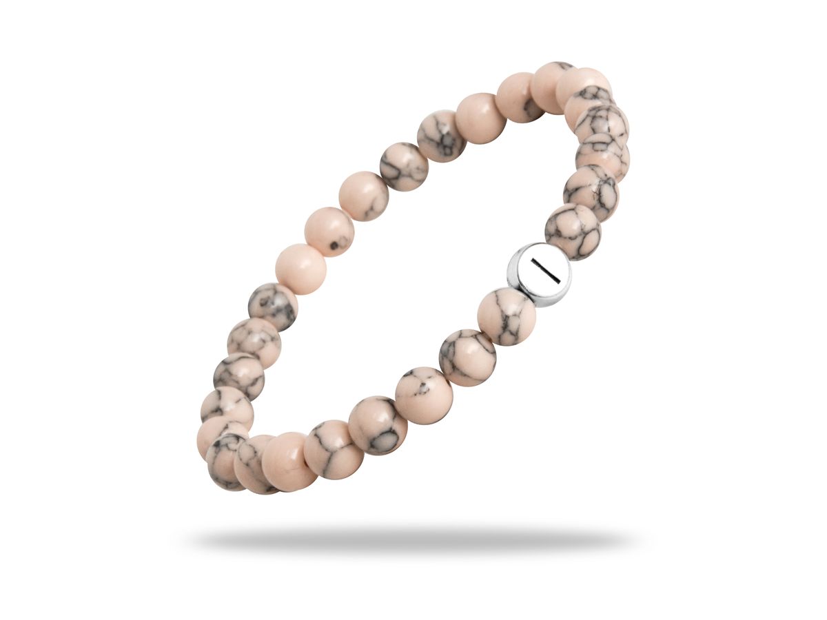 Sadingo Partnerarmband Set "SLEET" aus Jade Natursteinperlen Großer Ausverkauf