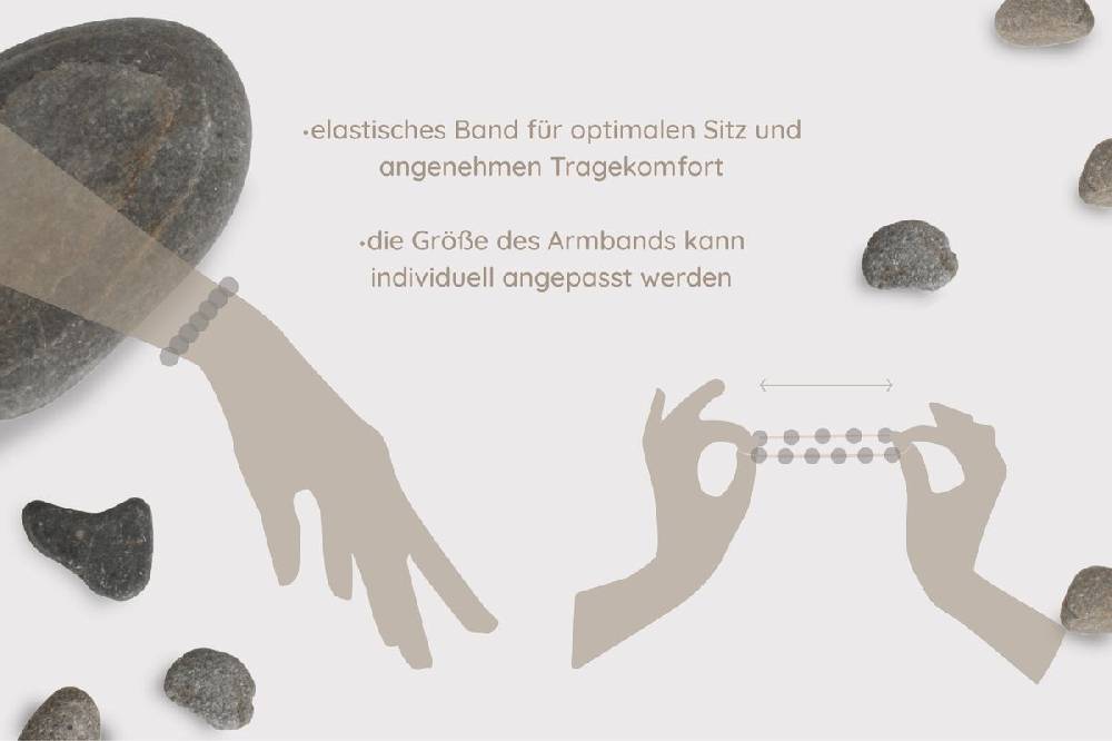 Sadingo Partnerarmband Set "VOLCANO" aus schwarzen Lavagesteinperlen Flash Sale