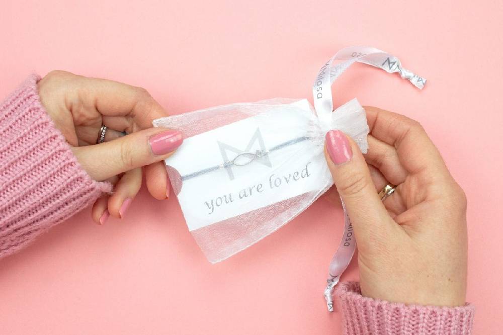 Sadingo Armband grau für Mädchen (größenverstellbar) Ichthys Fisch Osterangebot