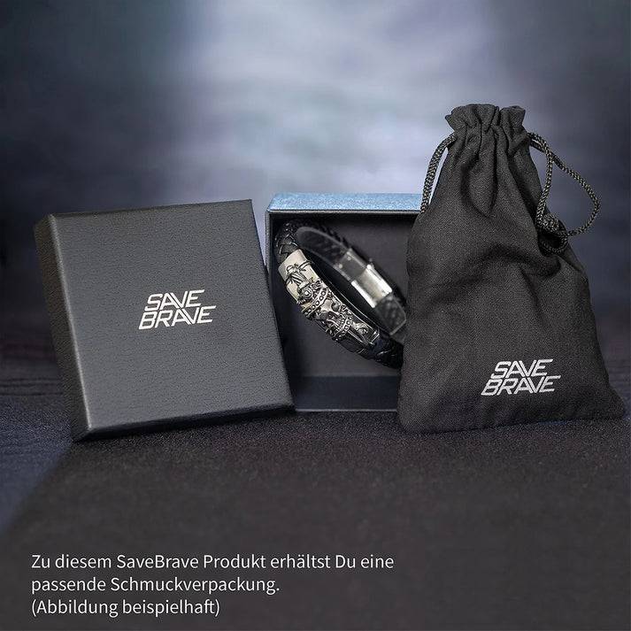 Save Brave Goldene Ankerkette Isaac mit Anhänger Kreuz Zeitbegrenzte Promotion