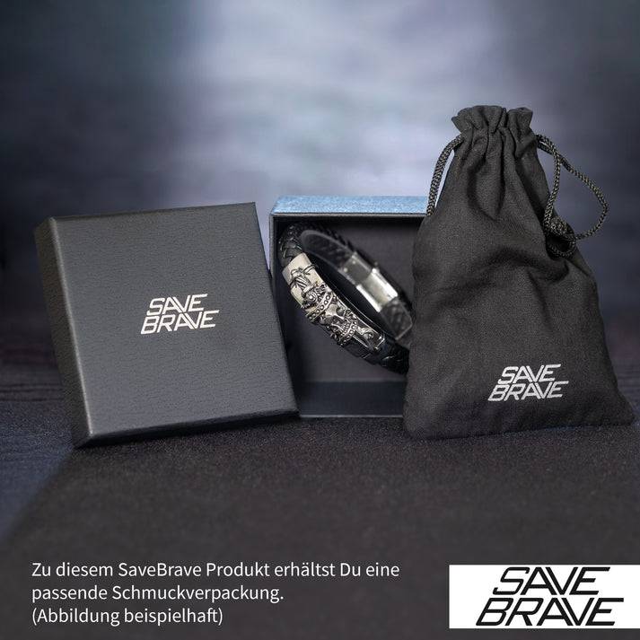 Save Brave Ankerkette Isaac mit Anhänger Kreuz Bis zu 60% Rabatt