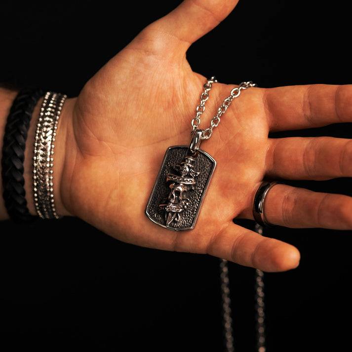 Save Brave Ankerkette Jack mit Anhänger Totenkopf Online