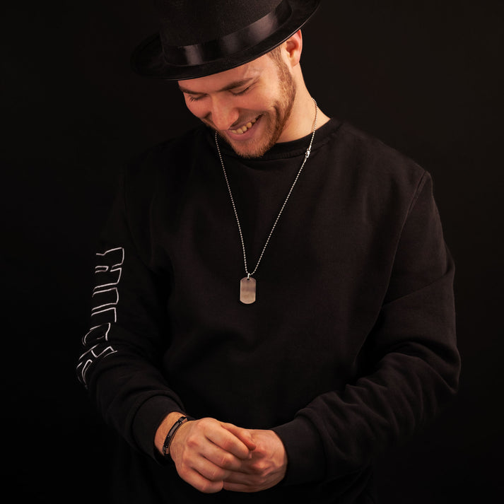 Save Brave Kugelkette Robert mit Dog Tag Anhänger Fabrikverkauf