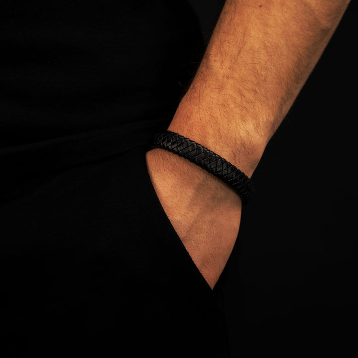 Save Brave Geflochtenes Lederarmband Harry Sonderangebot