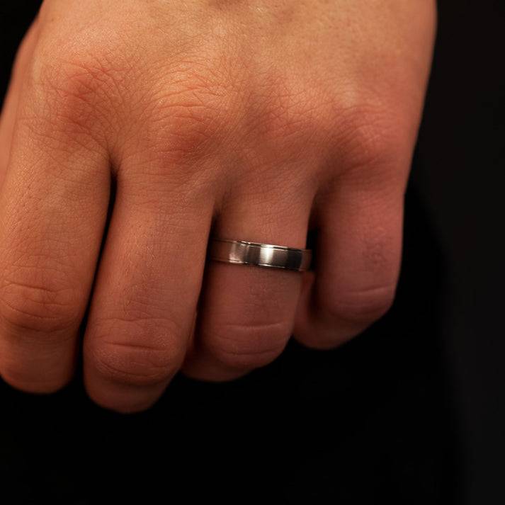 Save Brave Partnerring Adam für Männer - Edelstahl Black Friday