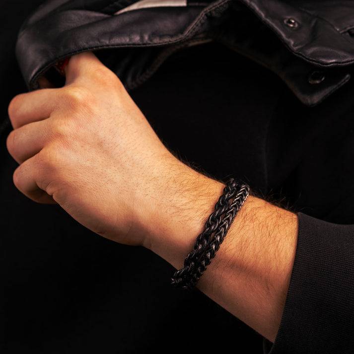 Save Brave Gliederarmband Justin aus Edelstahl Riesige Ersparnisse