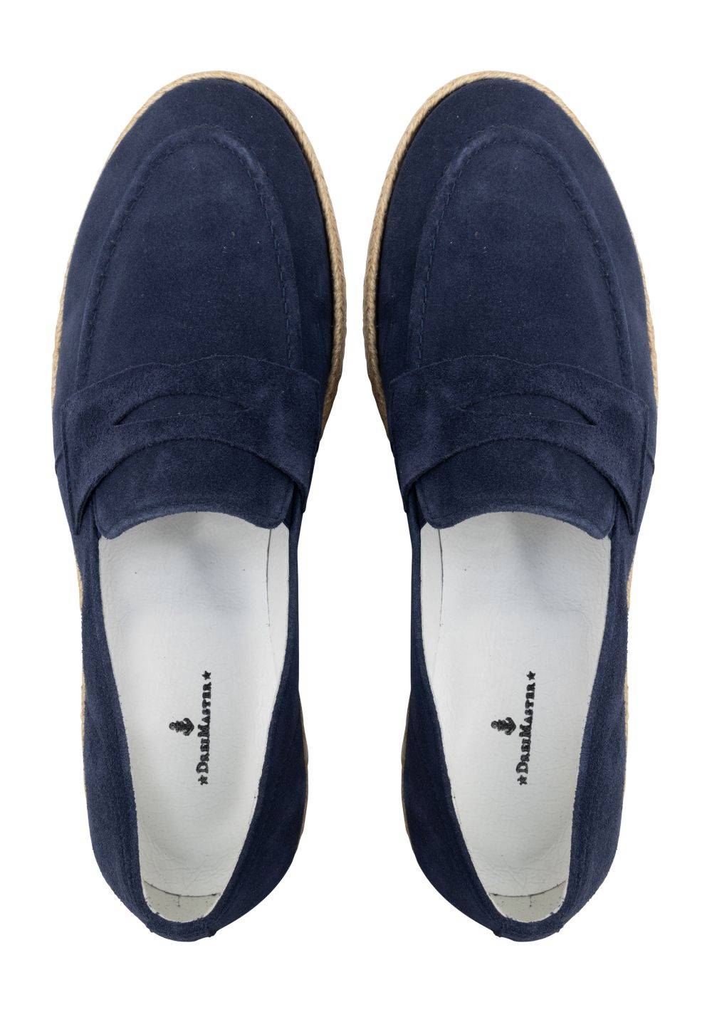 Schmuddelwedda DreiMaster Maritim Penny Loafer aus Veloursleder Sonderangebote