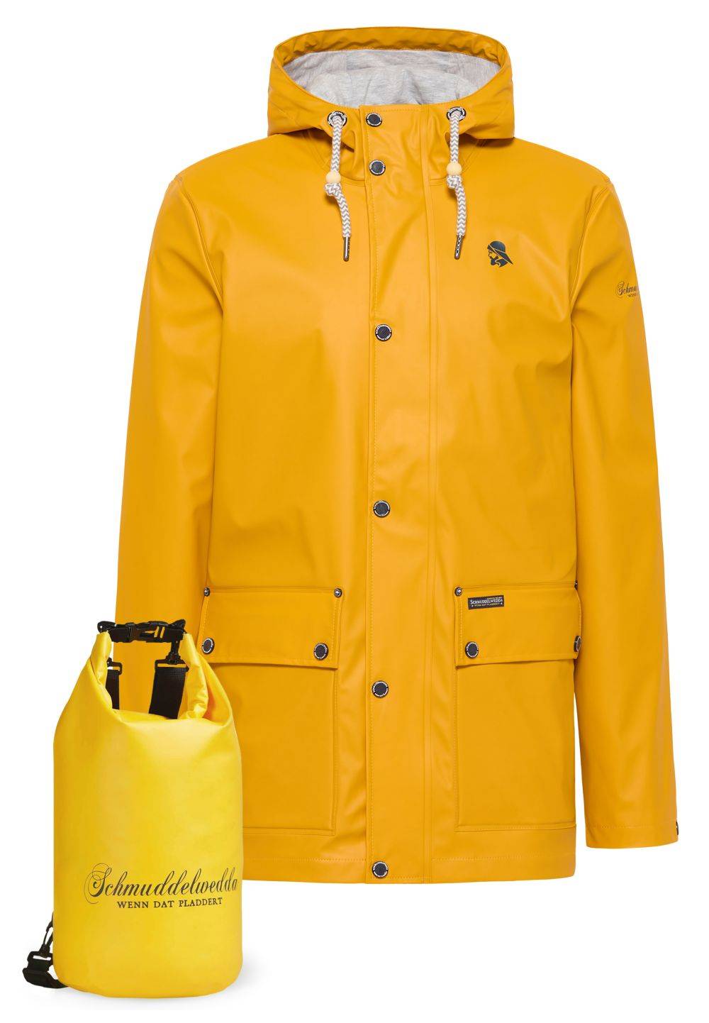 Schmuddelwedda Schmuddelwedda REGENJACKE + Tagesrucksack - SET Neueste Mode