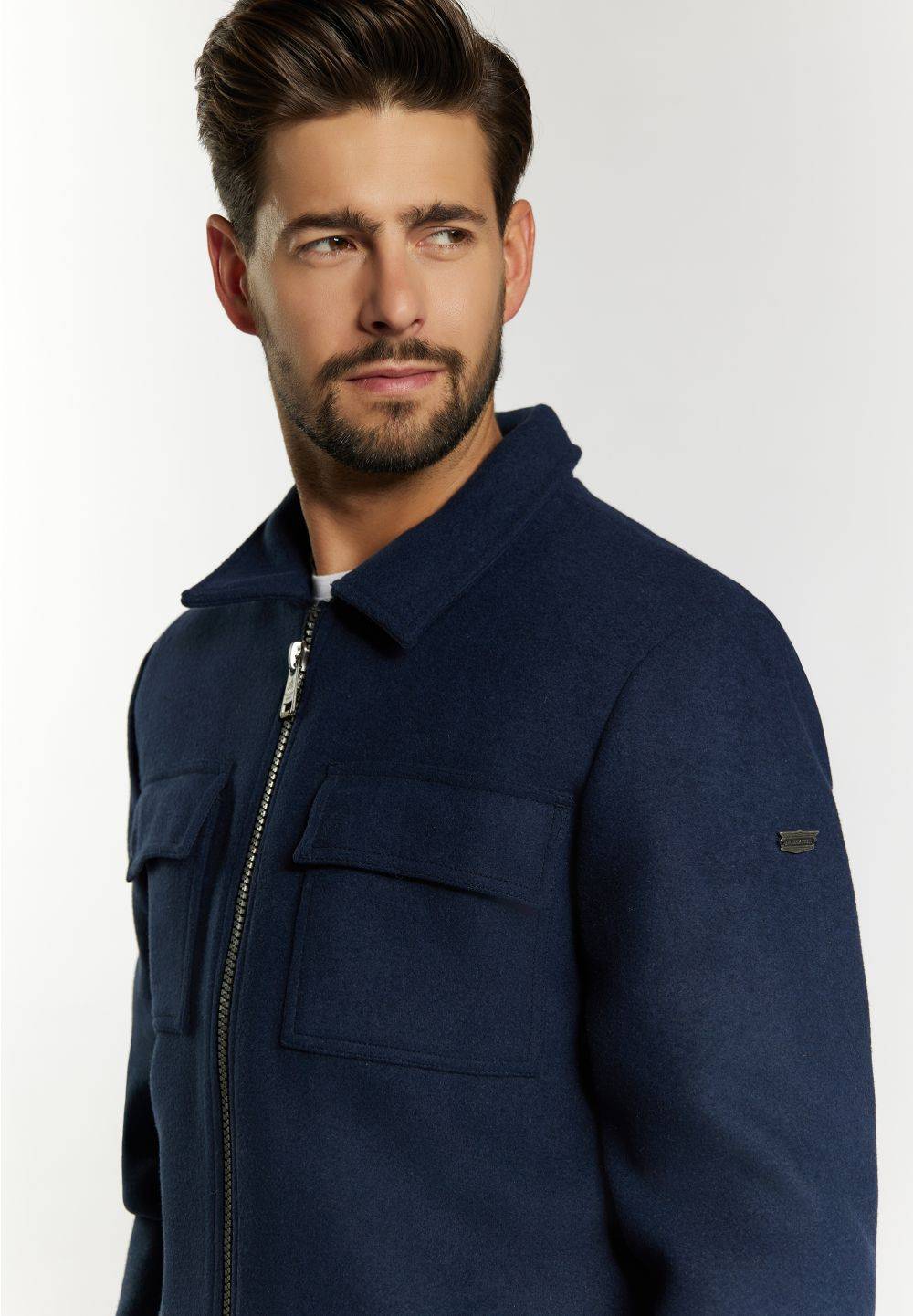 Schmuddelwedda DreiMaster Vintage Übergangsjacke aus Wollgemisch Valentinstagsangebot