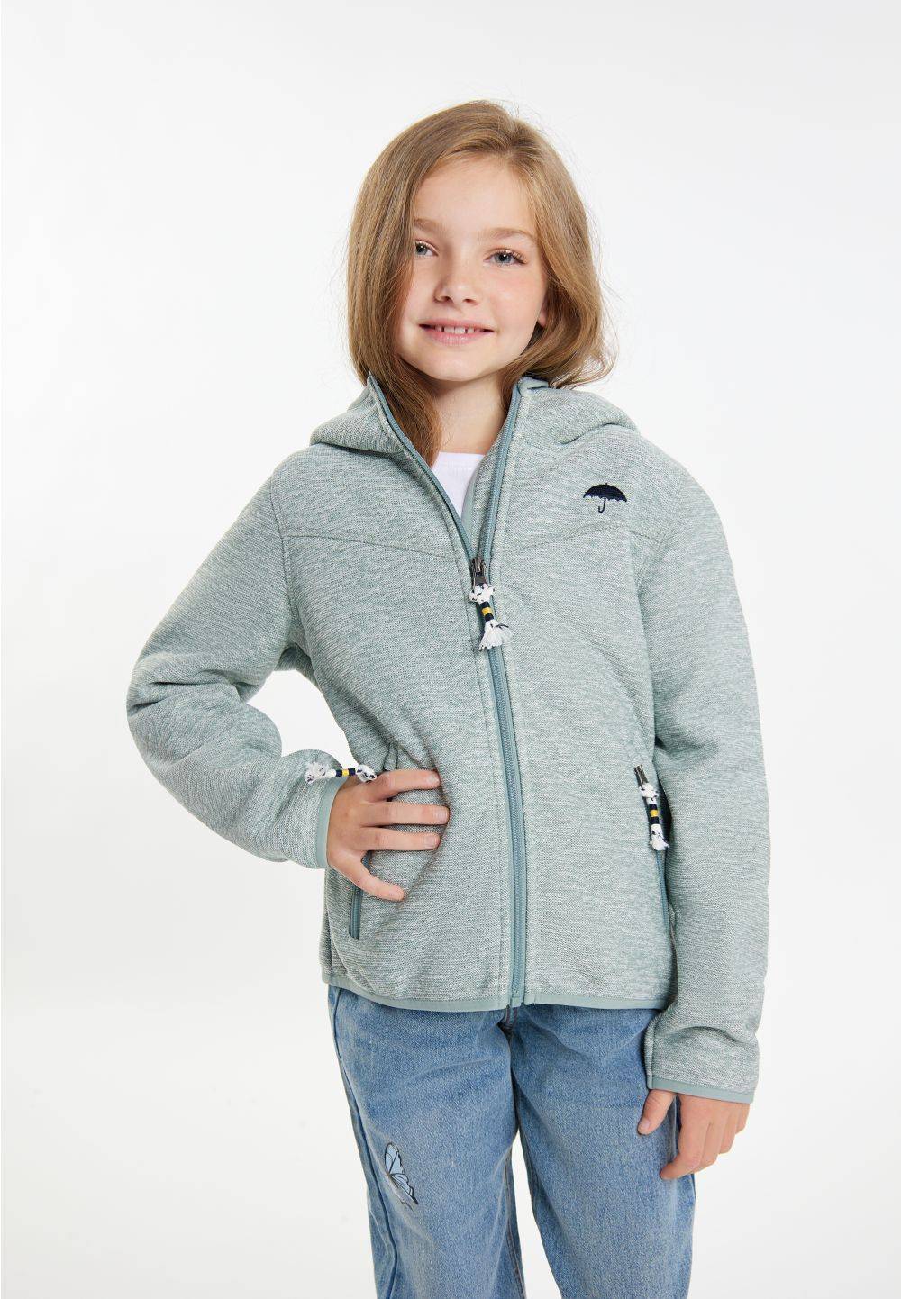 Schmuddelwedda Schmuddelwedda Strickfleeceblouson mit Teddyfutter Sonderangebot der Fabrik