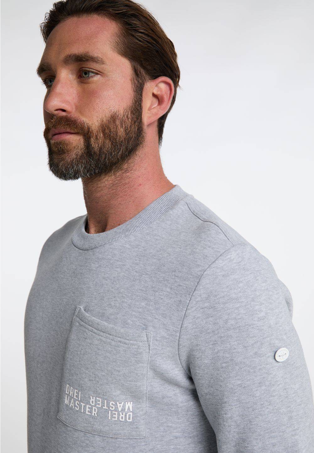Schmuddelwedda DreiMaster Maritim Sweatshirt mit Rundhals Versandkostenfrei