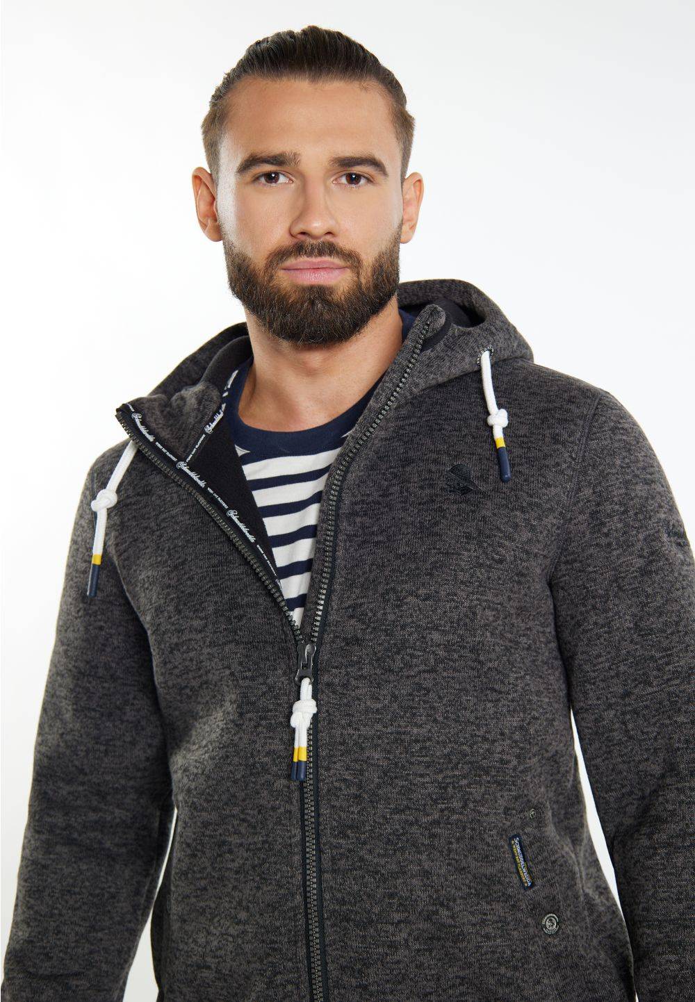 Schmuddelwedda Schmuddelwedda Strickfleeceblouson Clearance-Verkauf