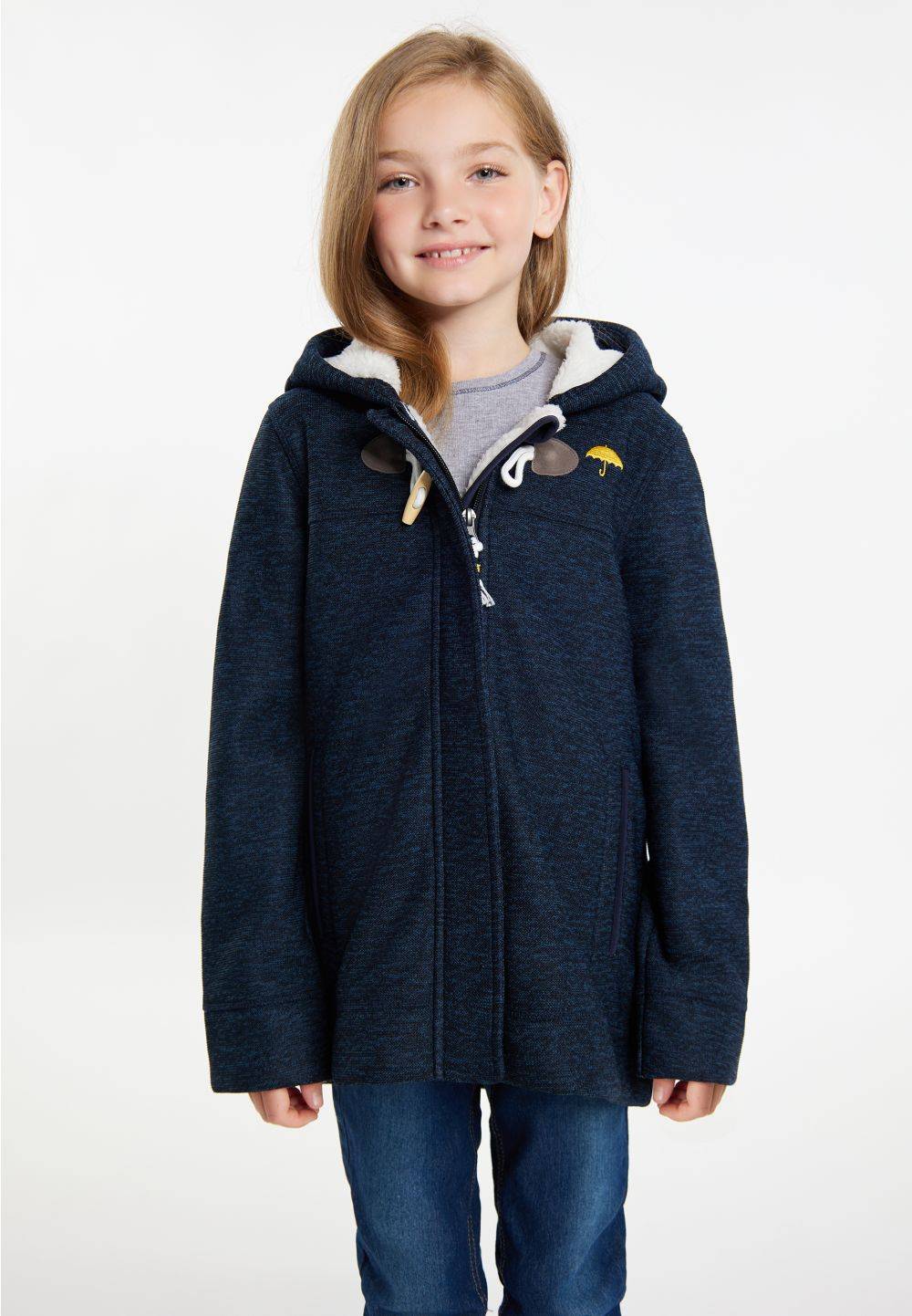 Schmuddelwedda Schmuddelwedda Strickfleecedufflecoat für Mädchen Discount Store für neue Produkte