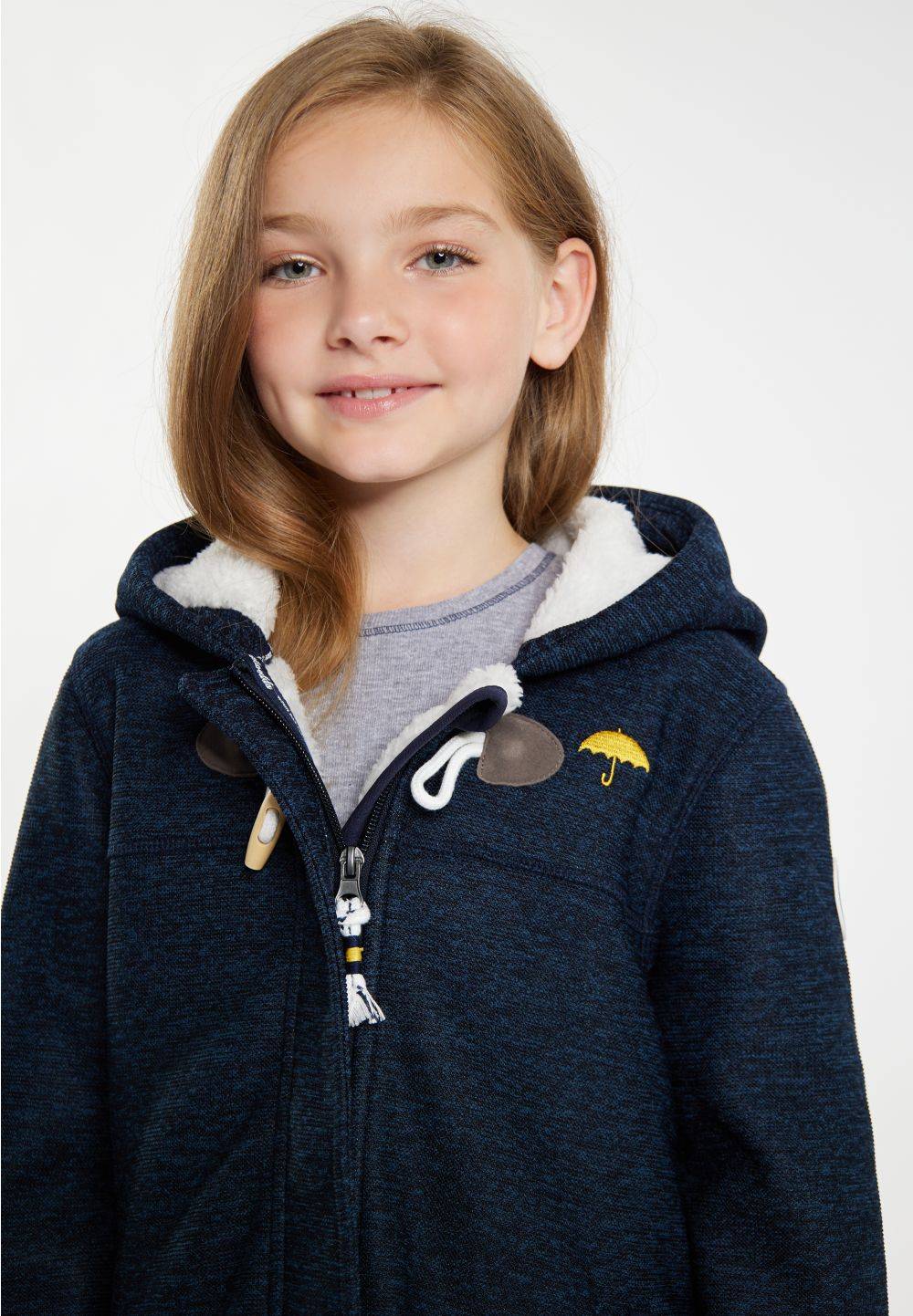 Schmuddelwedda Schmuddelwedda Strickfleecedufflecoat für Mädchen Discount Store für neue Produkte