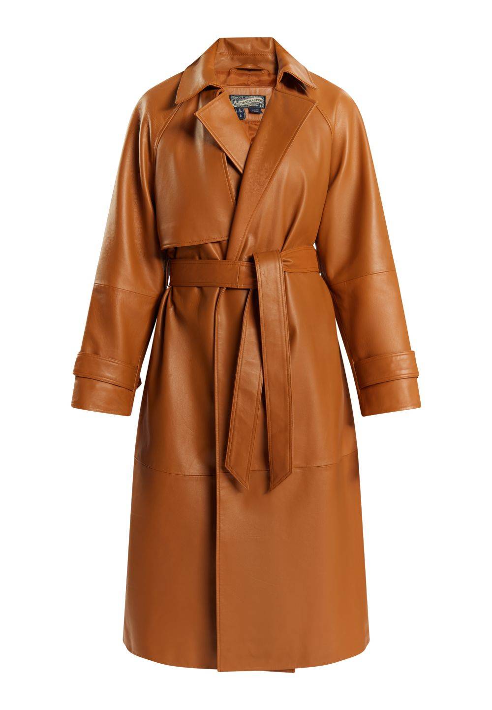 Schmuddelwedda DreiMaster Vintage Trenchcoat aus Leder Sonderangebot