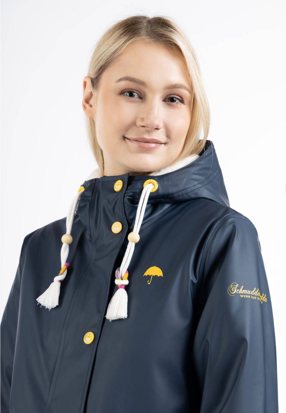 Schmuddelwedda Schmuddelwedda Regenjacke mit Webpelzfutter Auslauf