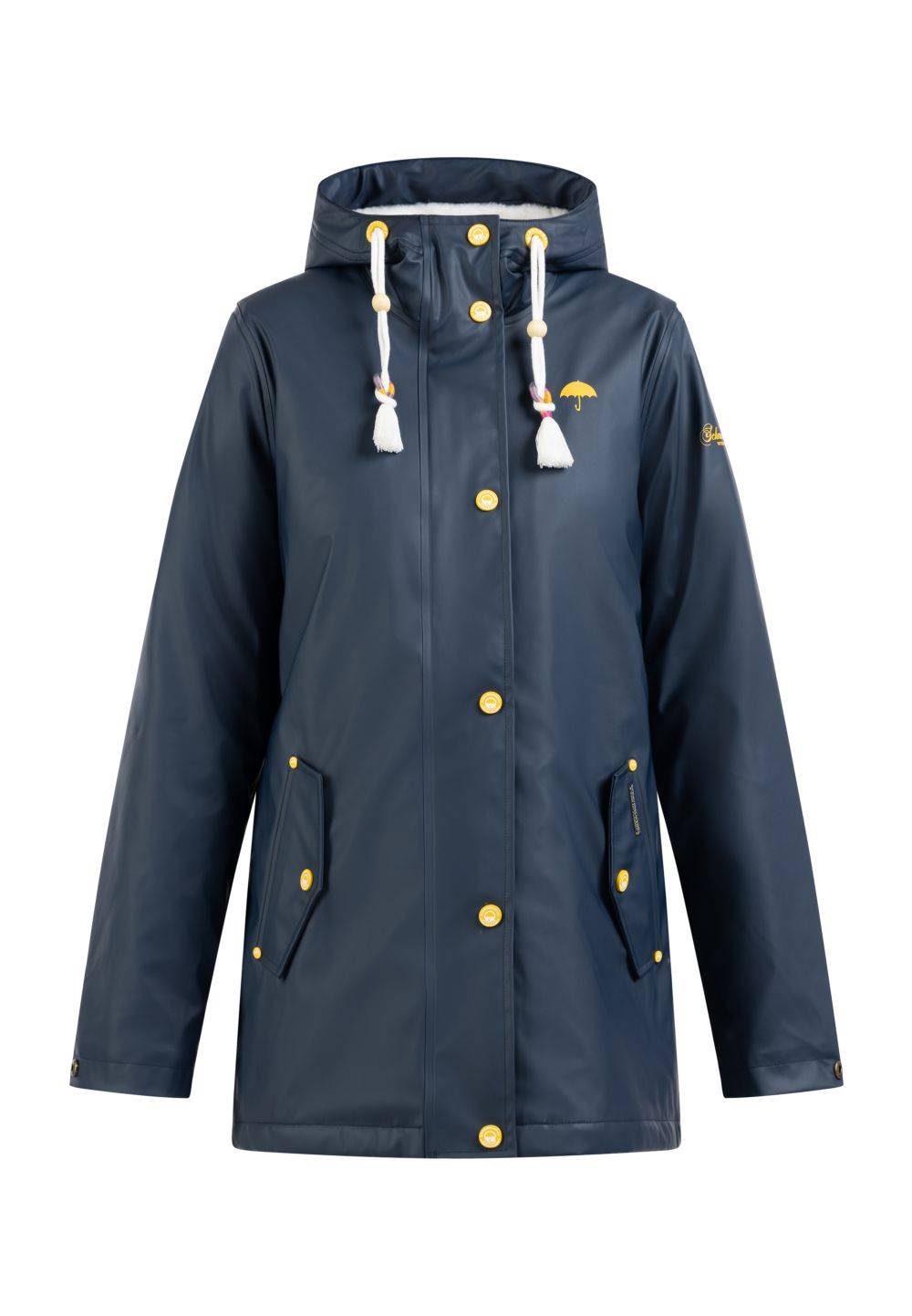 Schmuddelwedda Schmuddelwedda Regenjacke mit Webpelzfutter Auslauf