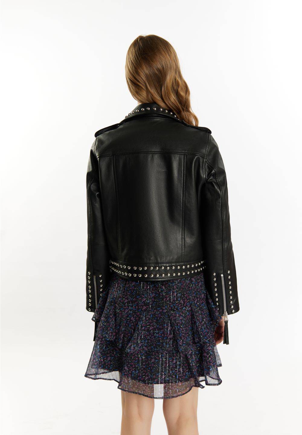 Schmuddelwedda DreiMaster Vintage Bikerjacke aus Leder Valentinstagsangebot