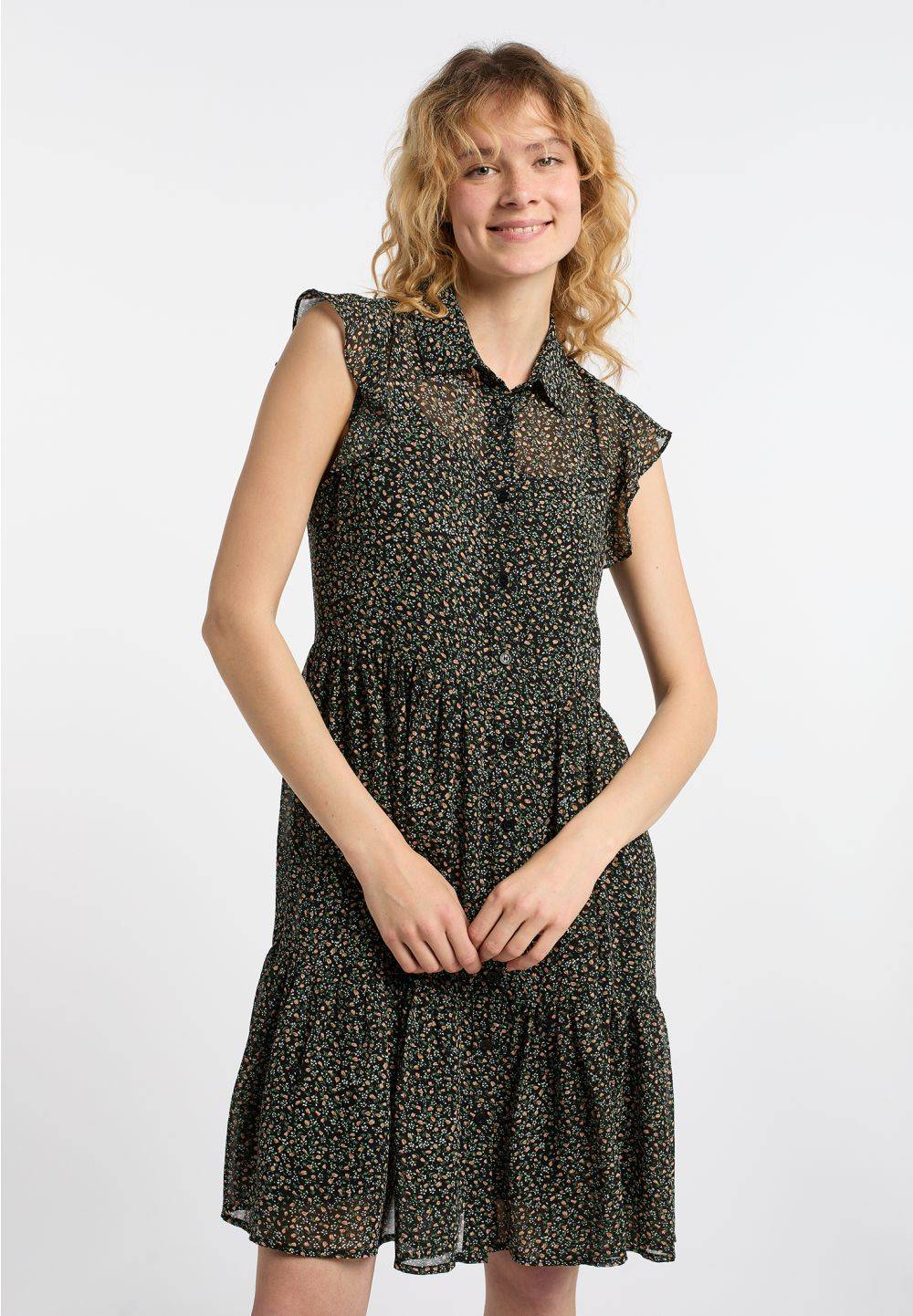Schmuddelwedda DreiMaster Vintage Blusenkleid Neueste Stile