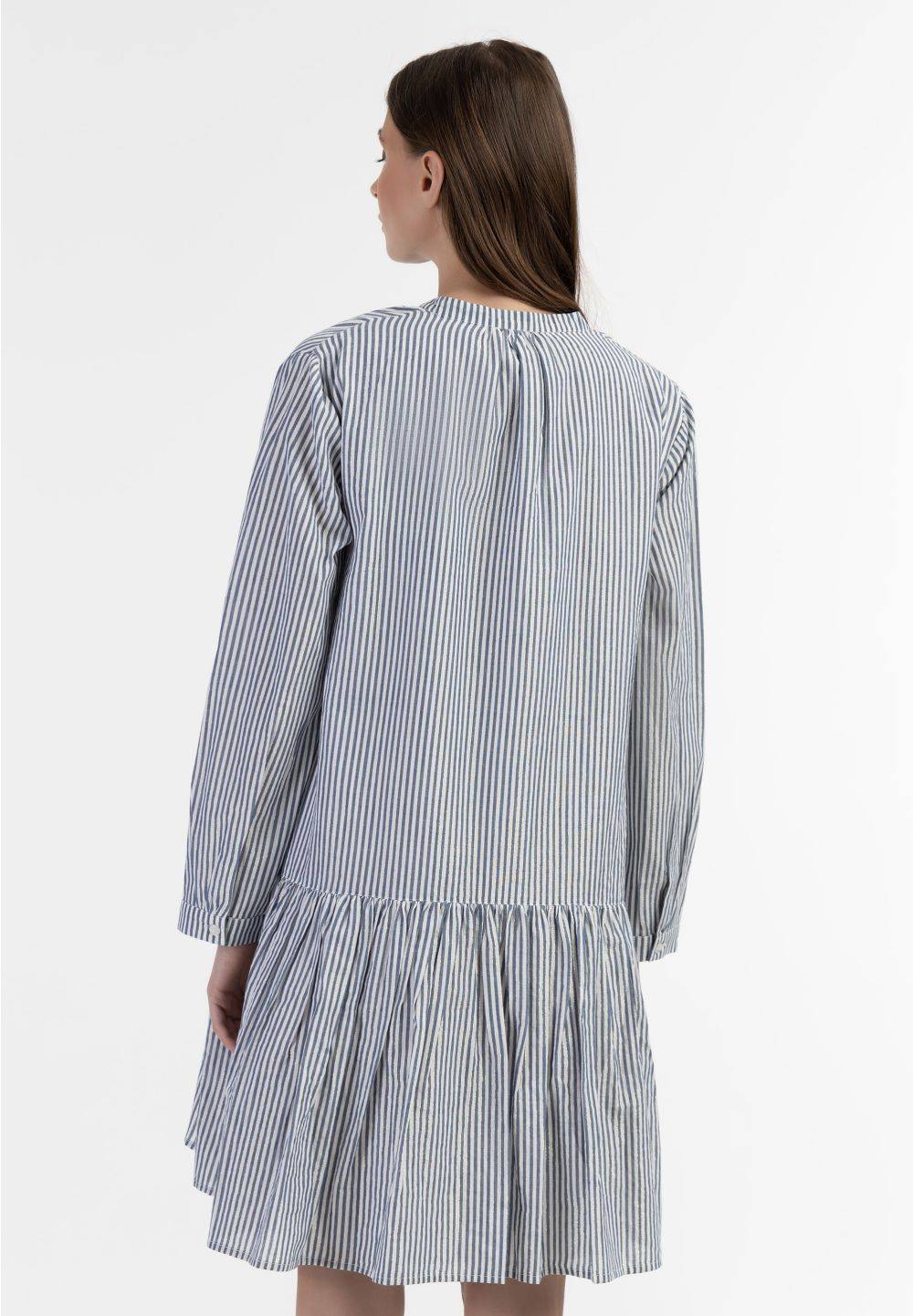 Schmuddelwedda DreiMaster Vintage Langarmkleid Sonderangebot der Fabrik