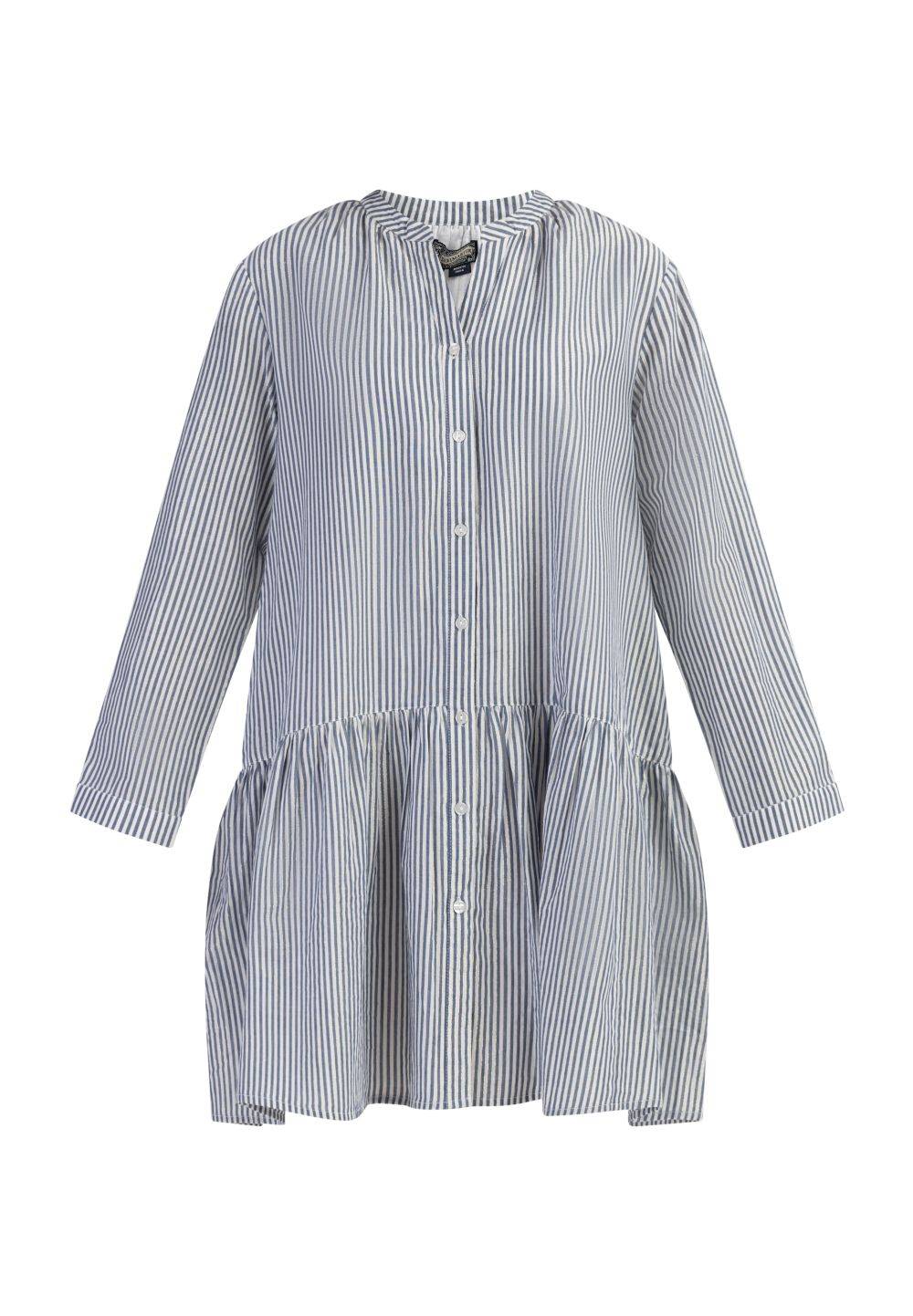 Schmuddelwedda DreiMaster Vintage Langarmkleid Sonderangebot der Fabrik