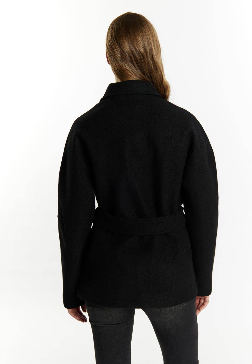 Schmuddelwedda DreiMaster Vintage Übergangsjacke in Wolloptik Im Verkauf