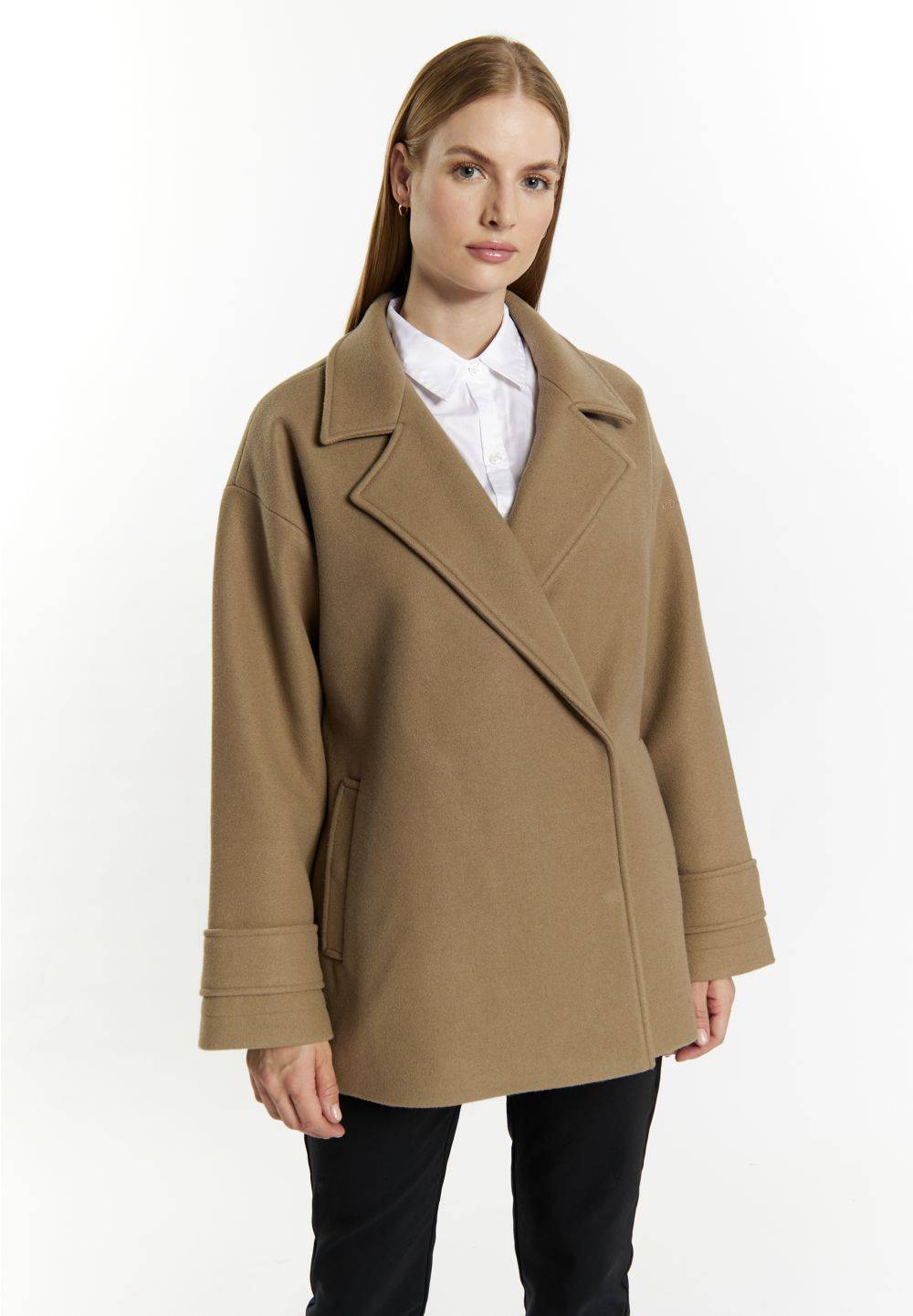 Schmuddelwedda DreiMaster Klassik Übergangsjacke in Wolloptik 50% Rabatt für begrenzte Zeit