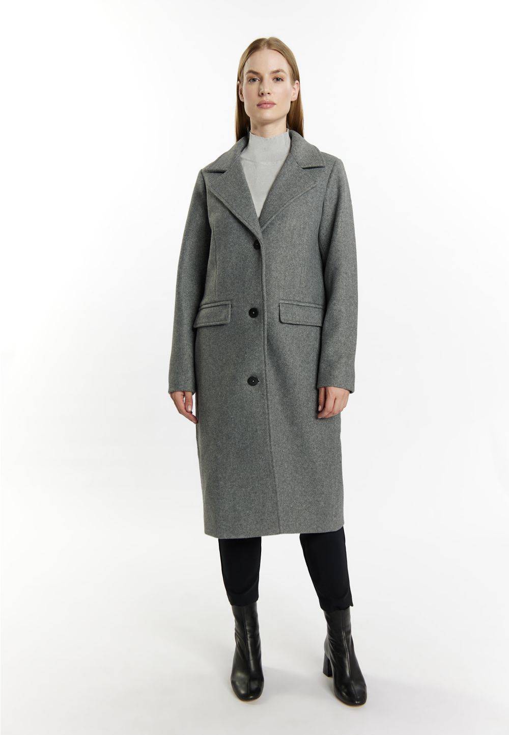 Schmuddelwedda DreiMaster Klassik Übergangsjacke in Wolloptik Outlet