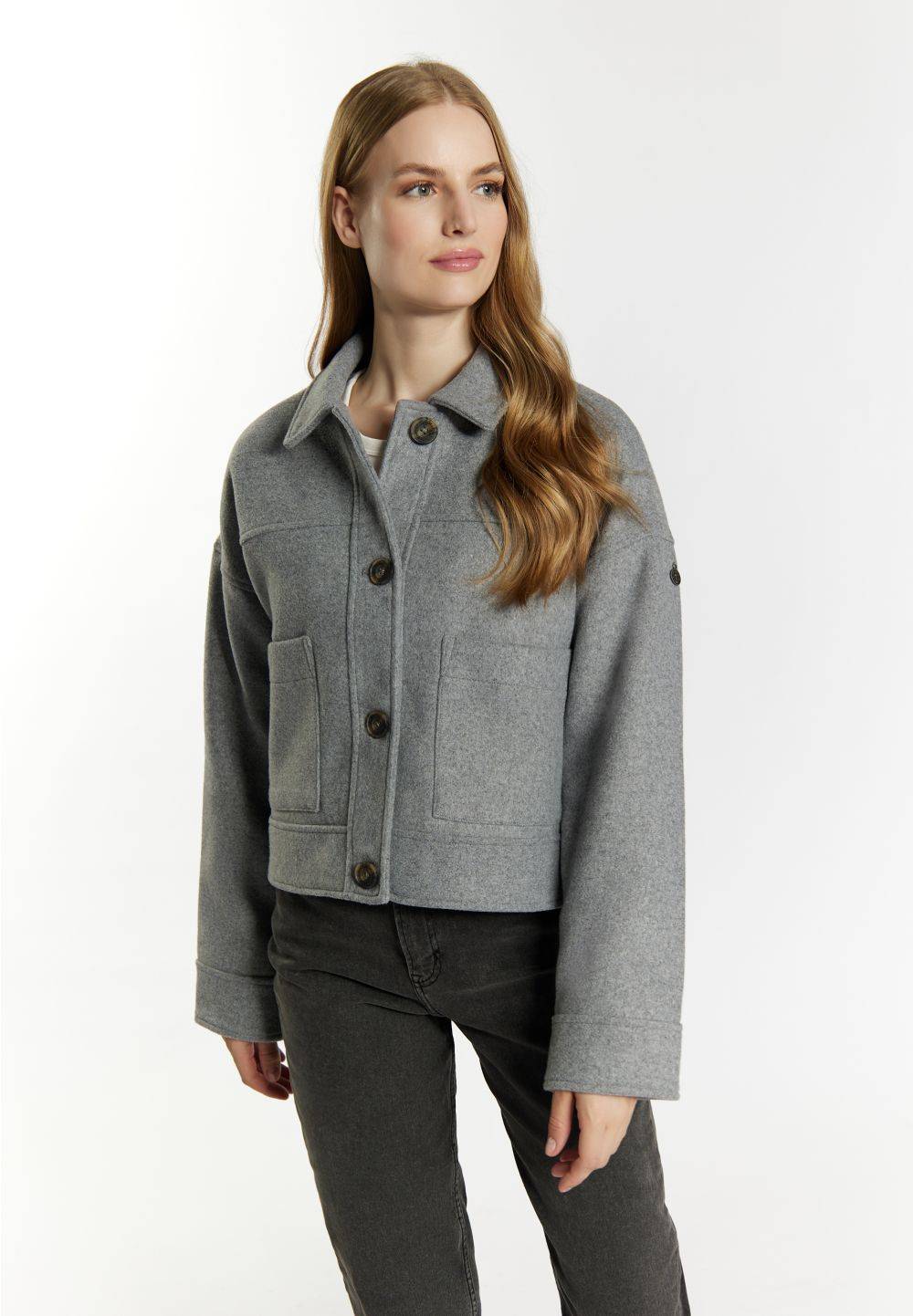 Schmuddelwedda DreiMaster Vintage Übergangsjacke aus Wollgemisch Auslauf