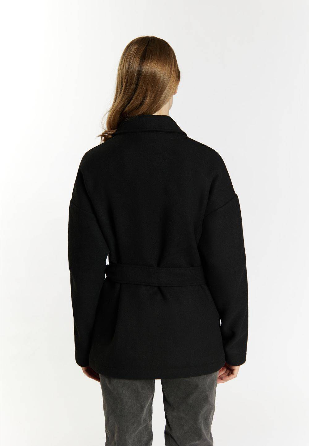 Schmuddelwedda DreiMaster Vintage Übergangsjacke aus Wollgemisch Verkauf